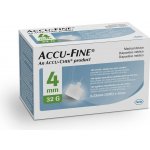 Accu-Fine jehly do inzulínového pera 32 G x 4 mm 100 ks – Sleviste.cz