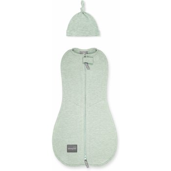 Sleepee Zavinovačka First Step Swaddle s čepičkou Mintová