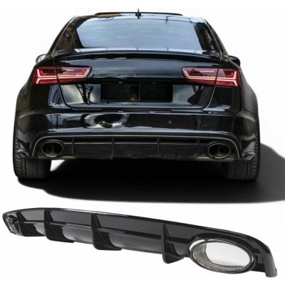 PROTEC Difuzor + koncovky výfuku Audi A6 C7 Sedan (2015–2018) – Hledejceny.cz