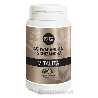 FYTOPHARMA FYTO Ashwagandha + Schizandra kapsle 90 ks – Hledejceny.cz