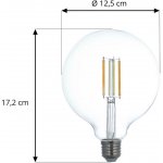 LUUMR Smart LED E27 G125 7W ZigBee Tuya Philips Hue sada 3 ks – Hledejceny.cz