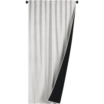 Termoizolační závěs s univerzální páskou Reno béžový 140 x 255 cm – Hledejceny.cz