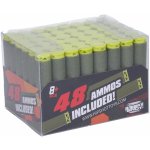 Wiky Náhradní pěnové náboje 48 ks 7x1,3 cm – Zboží Dáma