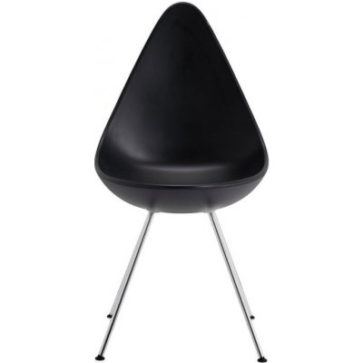 Fritz Hansen Drop black / chrom