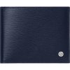 Peněženka Montblanc 4810 Westside Navy Blue 6cc peněženka na karty