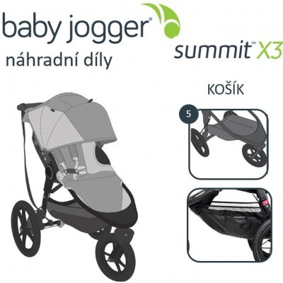 Baby Jogger Košík Summit X3 – Zbozi.Blesk.cz