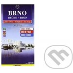 Brno mapa města 1:16 000 – Zboží Dáma