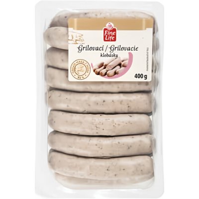 Fine Life Grilovací klobásky 400 g – Sleviste.cz