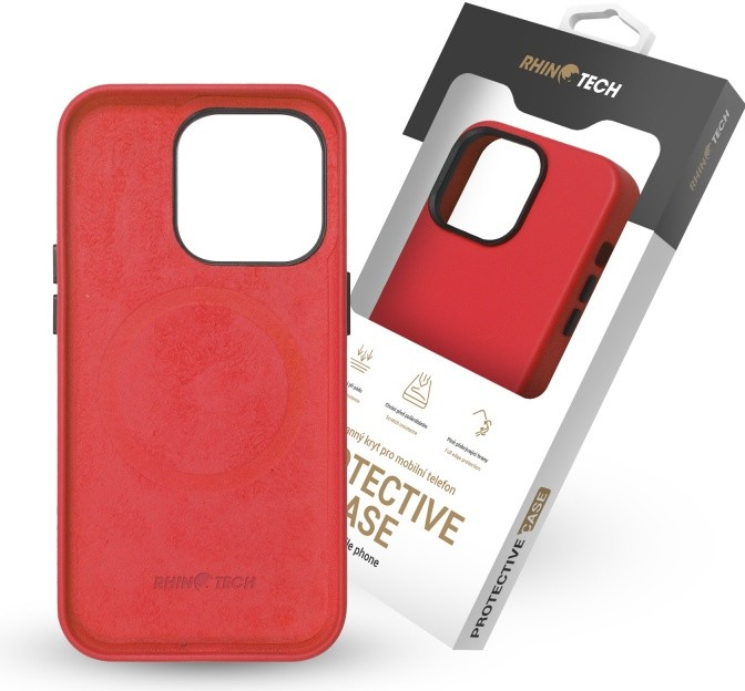 Pouzdro RhinoTech MAGcase Eco Apple iPhone 14 červené