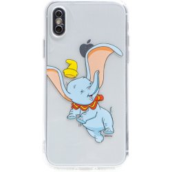 Pouzdro AppleMix DISNEY Apple iPhone 6 / 6S - šťastné Dumbo - gumové - průhledné