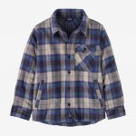 Patagonia Kids' Lightweight Insulated Fjord Jacket Spotter Endless blue – Zboží Dáma