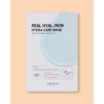 Some By Mi Plátýnková pleťová maska Real Hyaluron Hydra Care Mask - 20 g 1 ks – Zbozi.Blesk.cz