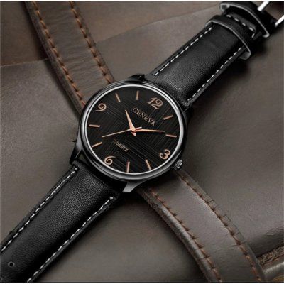 Pánské hodinky Geneva Černá