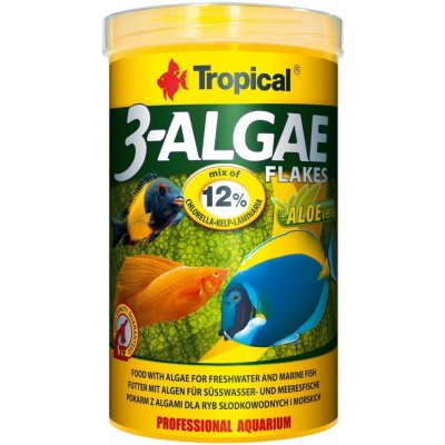 Tropical 3-Algae Flakes 1 l, 200 g