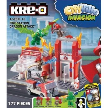 Hasbro KRE-O CityVille požární stanice