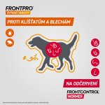 Frontpro 10 - 25 kg 68 mg 3 žvýkací tablety a Frontcontrol Wormer pro psy 10 kg 2 tablety – Hledejceny.cz