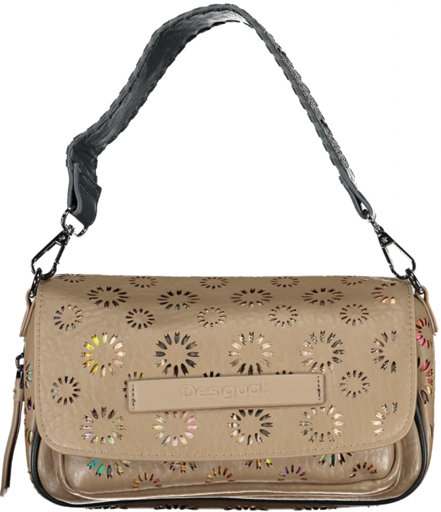 Desigual Světle hnědá dámská crossbody kabelka Amorina Tromso