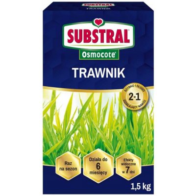 Substral Vícesložkové hnojivo pro trávník Osmocote 1,5 kg – Hledejceny.cz