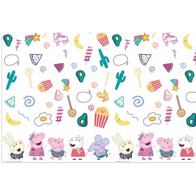 Procos Ubrus Prasátko Pepa 180x120cm – Zboží Dáma