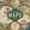 Kalendář Vintage Maps 30x30 2024