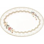 Easy Life Vánoční servírovací oválný podnos na cukroví White Elegance 35x23,5cm – Zbozi.Blesk.cz