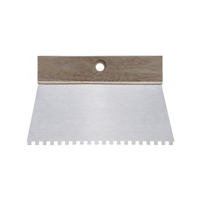Stěrka kovová zubatá Eko 20 cm, zub 10 x 10 Kapriol 23187 – Hledejceny.cz