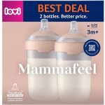 Lovi Mammafeel Bottle kojenecká láhev 3 m+ 2 x 250 ml – Hledejceny.cz