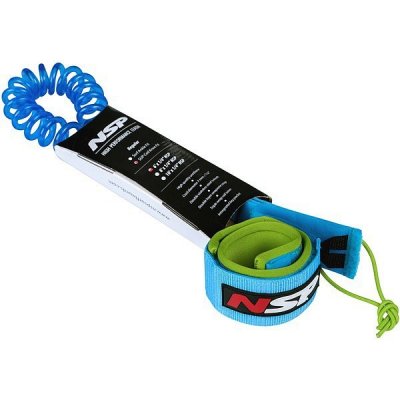 NSP leash coiled 10FT 7mm