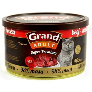 Jeseničan Grand SuperPremium kočka hovězí 405 g