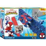 Flextrem Flexibilní autodráha Spidey Marvel Set Smoby s elektronickým autíčkem 184 dílů dráhy 4,40 m délka s pavučinou od 4 let – Zboží Mobilmania