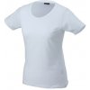 Dámská Trička JAMES & NICHOLSON Dámské tričko Basic-T JN901 Bílá
