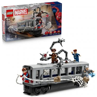 LEGO® Marvel 76321 Spider-Man vs. Doc Ock Scéna v metru – Zboží Živě