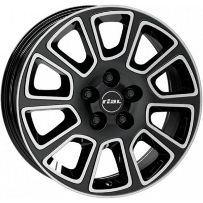 Rial TRANSPORTER 2 6x15 5x112 ET30 diamond black polished | Zboží Auto