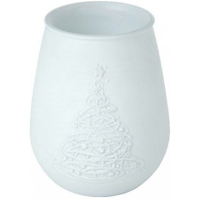 Váza ARBOL DE NAVIDAD, 0,65L, bílá|Vidrios San Miguel|Recycled Glass – Hledejceny.cz