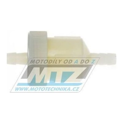 Filtr palivový/benzínový - průměr 1/4" (6mm) - plastový, čistitelný, rozmontovatelný 149-049 – Zboží Mobilmania