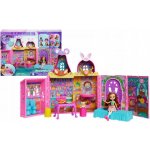 Mattel Enchantimals Domeček přátelství, a domeček, 7 hracích ploch, 24 herních dílků HXL53 – Zboží Dáma