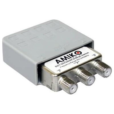DiSEqC switch AMIKO 2/1 Premium venkovní – Zboží Živě