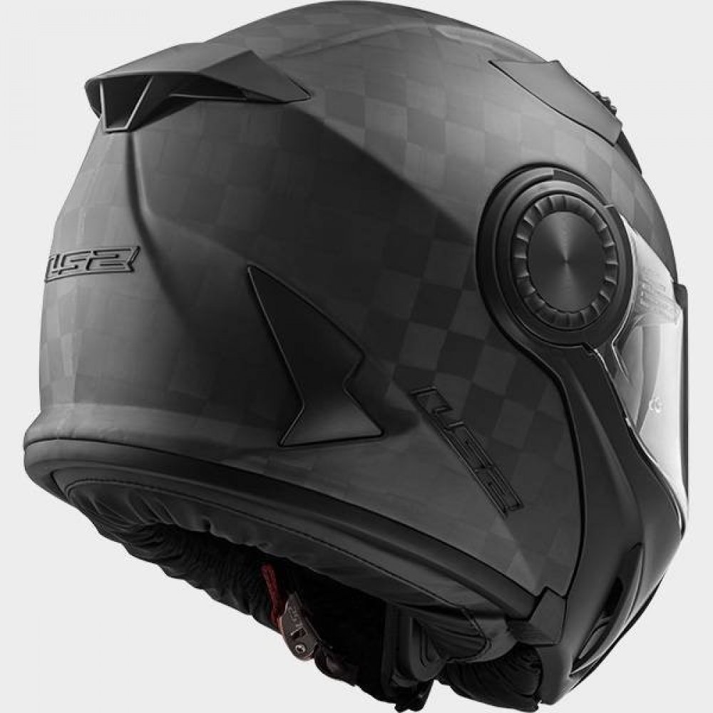 LS2 FF313 VORTEX SOLID Carbon černá matná výklopná karbonová helma na  motorku S | Srovnanicen.cz