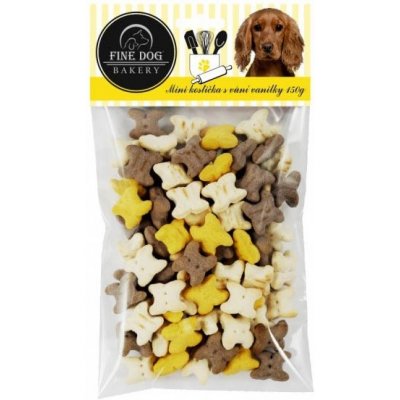 FINE DOG Bakery Mini kost Mix s vůní vanilky 150 g – Hledejceny.cz