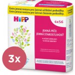 HiPP Babysanft Vorteilspack zart ubrousky 4 x 56 ks – Hledejceny.cz