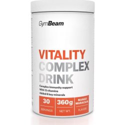 GymBeam Vitality Complex Drink Green Apple 360 g