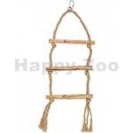 FLAMINGO závěsný sisalový houpací žebřík 40 x 13 cm – Zboží Dáma