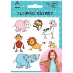 Arch Dětské tetovací obtisky zvířátka 01 – Sleviste.cz