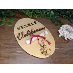Dřevěné Velikonoční vejce, 10 x 15cm – Hledejceny.cz