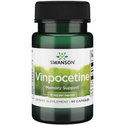Swanson Vinpocetine podpora paměti 10 mg 90 kapslí – Hledejceny.cz