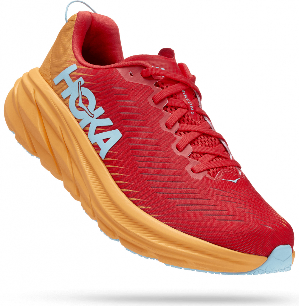 Hoka One One Rincon 3 1119395-FAYW FIESTA / AMBER YELLOW