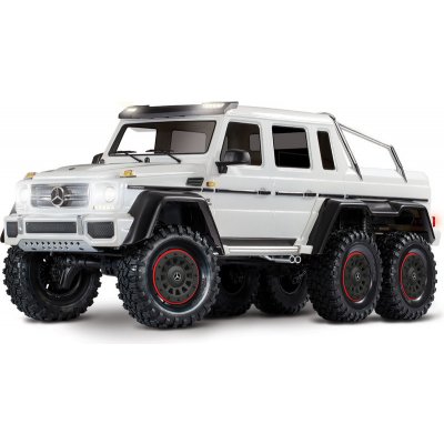 Traxxas TRX-6 Mercedes G 63 6x6 TQi RTR bílá 1:10 – Zboží Mobilmania