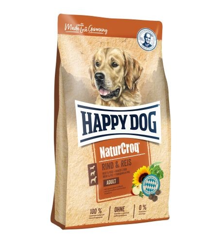 Happy Dog NaturCroq hovězí s rýží 15 kg