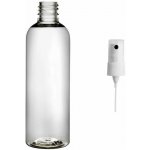 Via Plastová lahvička čirá s bílým kosmetickým rozprašovačem 100 ml – Zboží Mobilmania