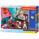 Castorland Štěňátka v ložnici 030392 300 dílků – Sleviste.cz